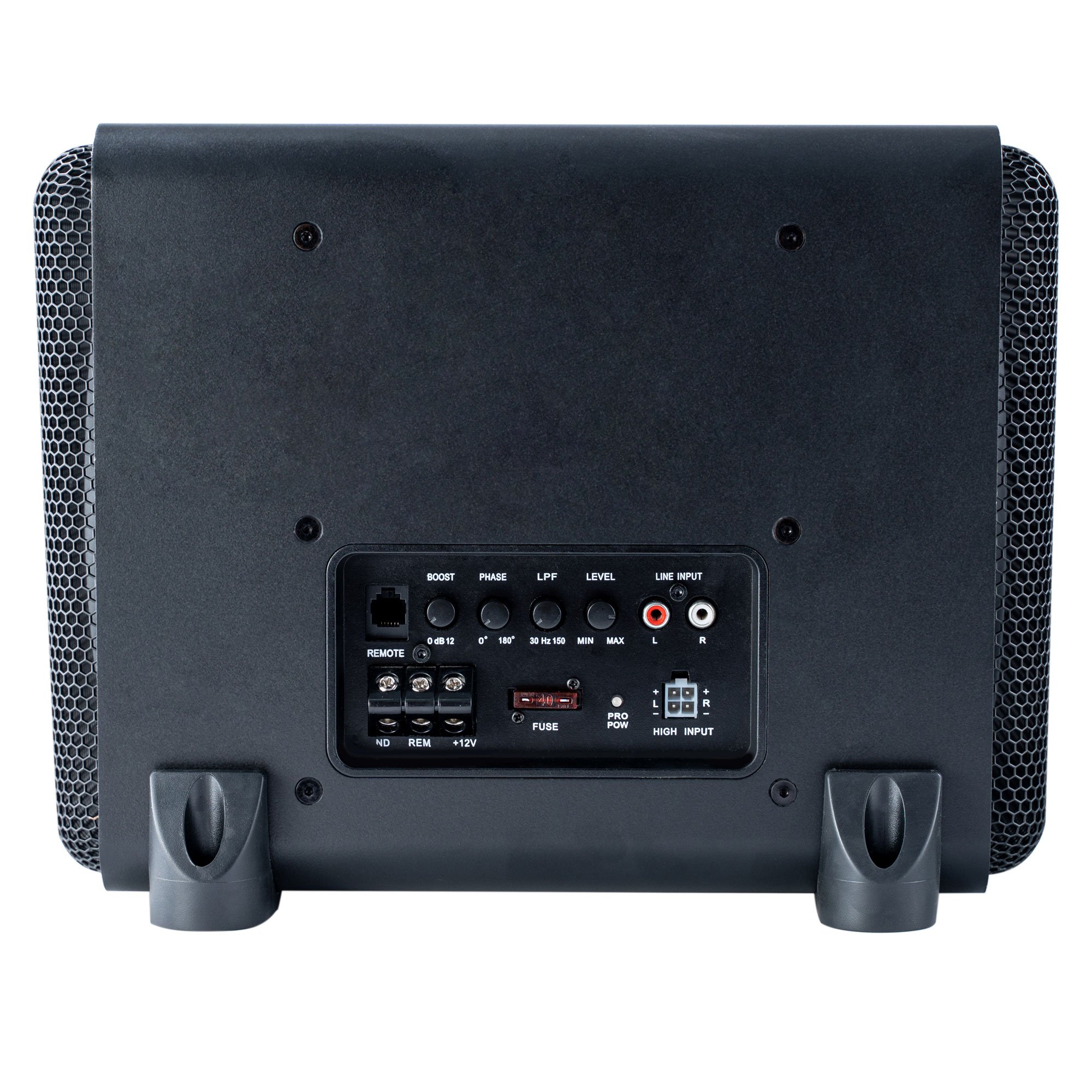 Car Audio Vehicle Subwoofer 8 12V Active Band Amplifier Super High Power Wooden case Heavy Subwoofer